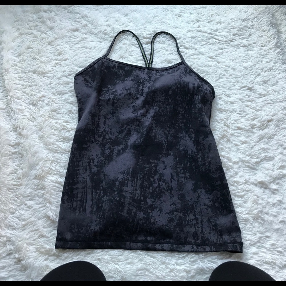 Lululemon power Y tank top sz 6